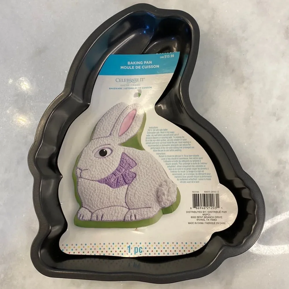 Wilton Bunny Rabbit Cake Pan baking New